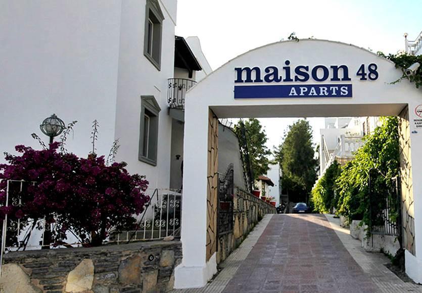 Maison 48 Apart Hotel Gümbet Kültér fotó